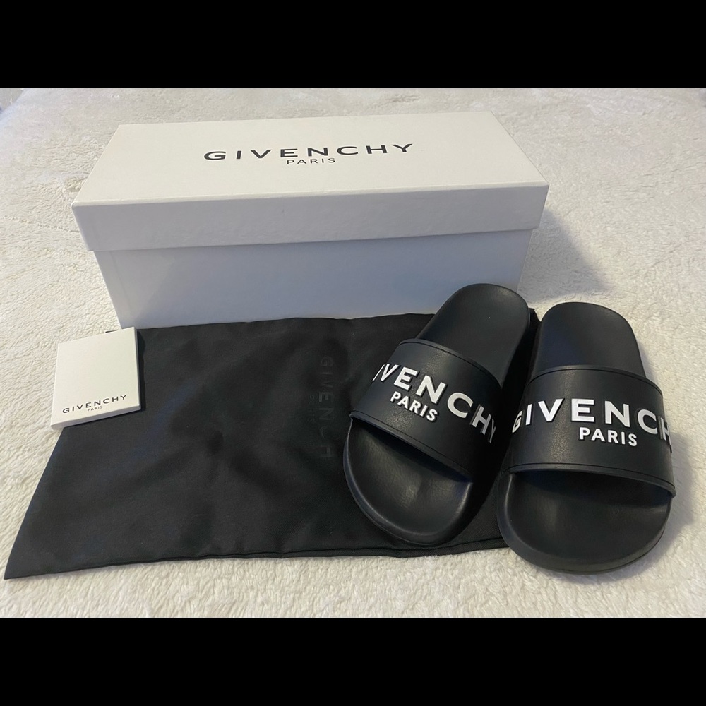 Givenchy Paris Flat Slides